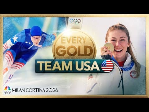 EVERY Team USA gold medal from the Milan Cortina Winter Olympics | NBC Sports
