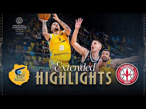 Dreamland Gran Canaria v Pallacanestro Trieste | Round of 16 | Highlights | #BasketballCL 2025-26