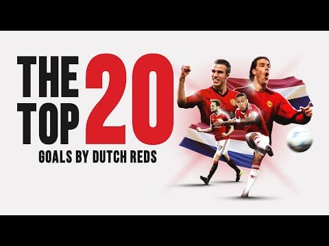 TOP 20 Goals By Dutch Reds! 🇳🇱🔴
