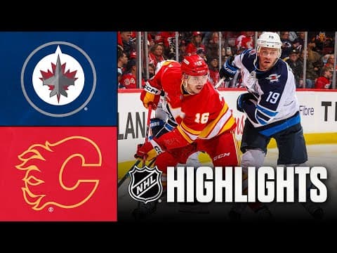NHL Highlights | Jets vs. Flames | November 15, 2025