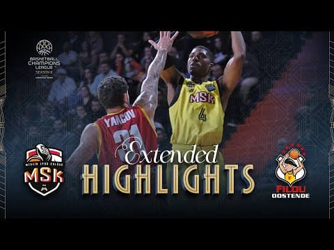 Mersin Sports Club v Filou Oostende | Full Game Highlights | #BasketballCL 2025-26
