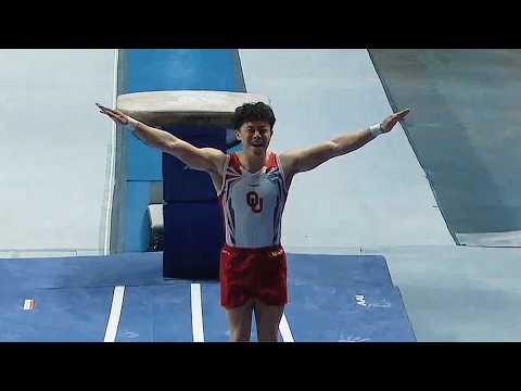 Tyler Flores - Vault champion at 2026 NCAA men's gymnastics championships