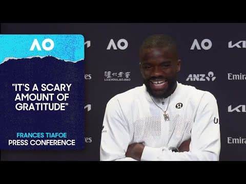Frances Tiafoe Press Conference | Australian Open 2026 First Round
