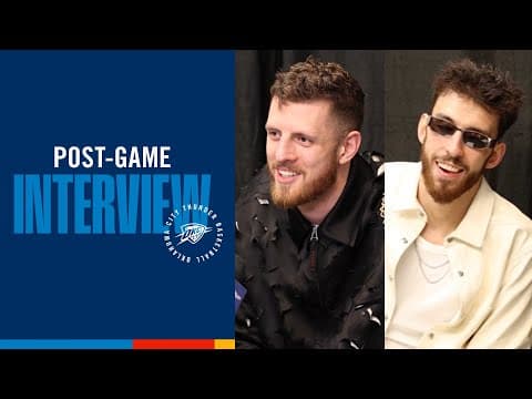 OKC Thunder Full Media Availability | Post Game at Dallas Mavericks | October 27, 2025