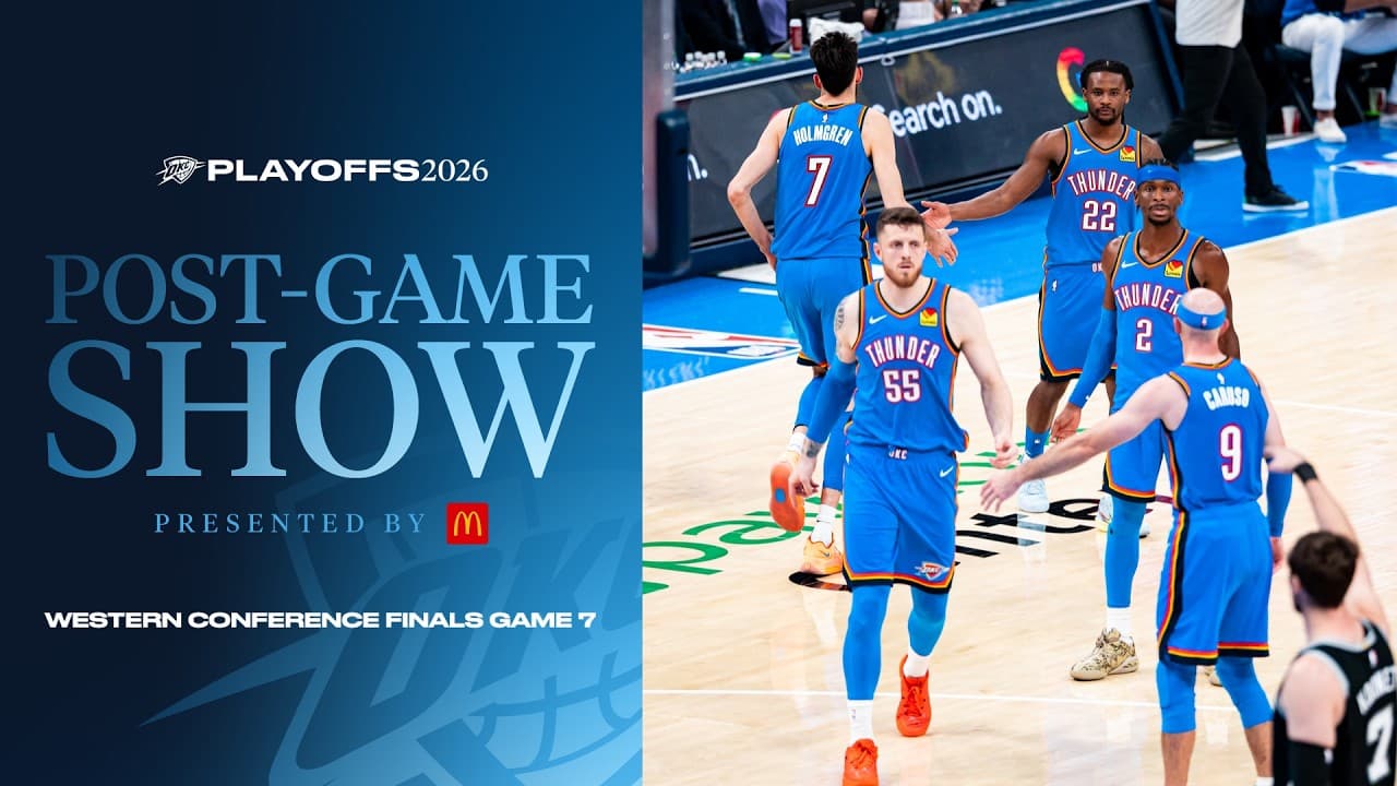 2026 Playoff Post Game Show Presented by McDonald's | OKC vs SAS | Western Conference Finals Game 7