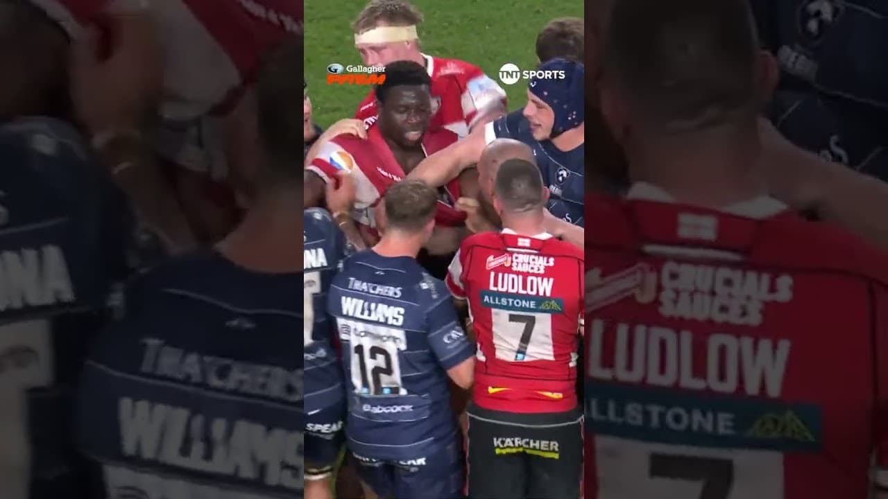 Tempers flare between Ellis Genge & Afo Fasogbon