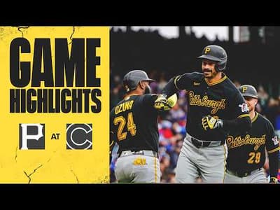 Pirates Shut Out Cubs, Take Series Opener | Game Highlights (4/10/26)