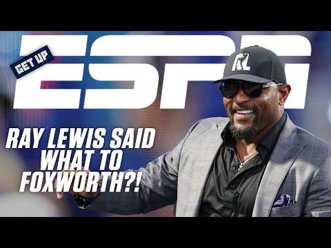 Domonique Foxworth was HYPED UP sitting next to Ray Lewis on the train! 🤣 | Get Up