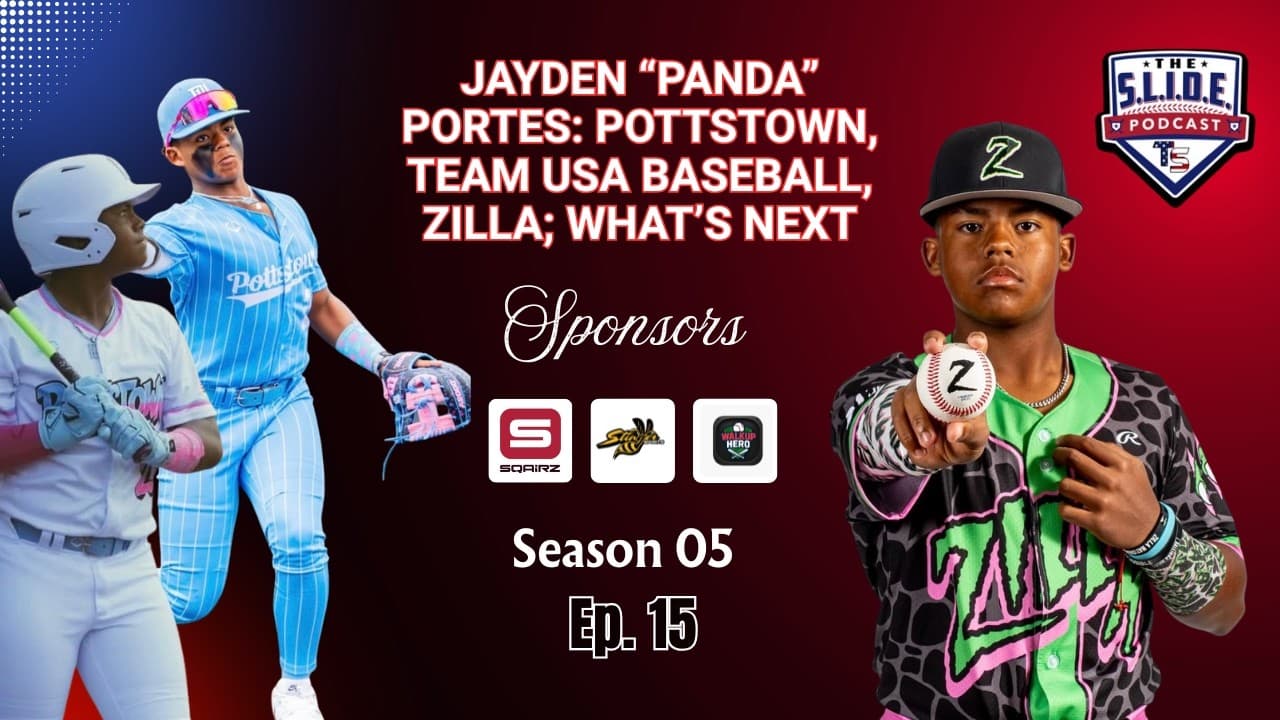 Jayden “Panda” Portes: Pottstown, Team USA Baseball, Zilla; What’s Next