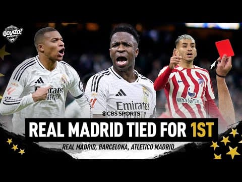 La Liga's Three Horse Race for the Title | Real Madrid, Barcelona , and Atletico Madrid | Matchday