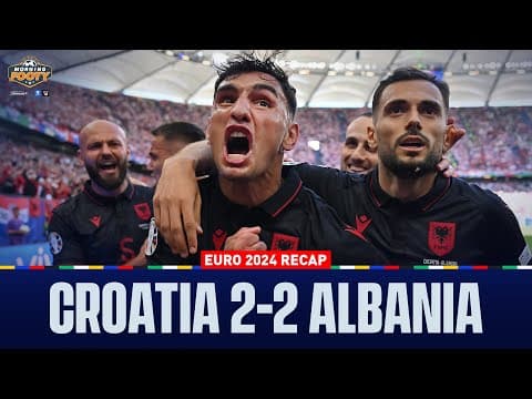 Albania secure a LATE draw versus Croatia | Euro 2024 Recap | Morning Footy | CBS Sports Golazo