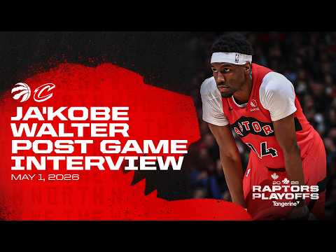 Ja'Kobe Walter | RD1 GM6 Post Game vs Cavaliers | May 01, 2026
