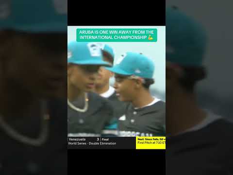 Aruba defeats Japan in an elimination game 👀