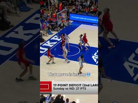 That bucket was perfect 🤩 #ncstate #accbasketball #collegebasketball