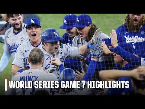 Dodgers vs. Blue Jays World Series Game 7 Highlights ⚾ | ESPN MLB