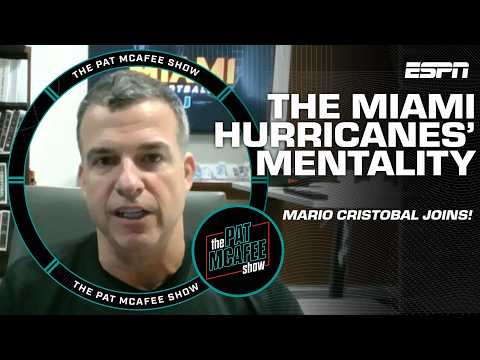 Mario Cristobal on Miami’s return to prominence and Carson Beck’s rise | The Pat McAfee Show