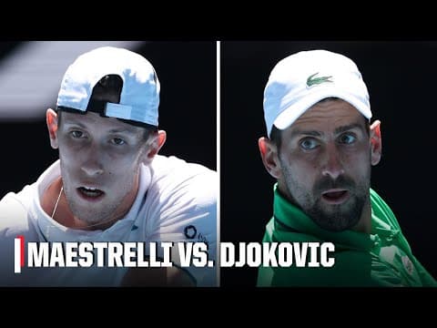 No. 4 Novak Djokovic vs. Francesco Maestrelli | Round 2 Highlights | 2026 Australian Open
