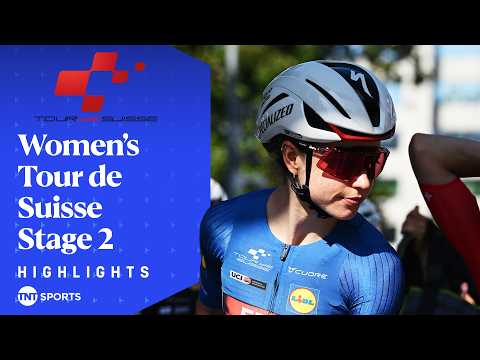 EXCEPTIONAL RIDE! 🔥 | 2026 Tour de Suisse Women Stage 2 Race Highlights | TNT Sports Cycling