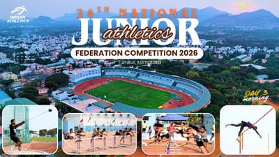 DAY-3 MORNING | 24TH NATIONAL JUNIOR ATHLETICS FEDERATION COMPETITION 2026 | Tumkur, Karnataka