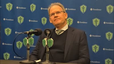 Brian Schmetzer on his team's 1st loss at home in 22 consecutive games, LA Galaxy & Musovski injury