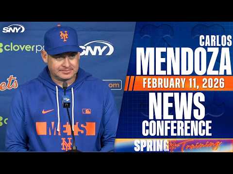 Carlos Mendoza talks timeline on Francisco Lindor and new Mets players