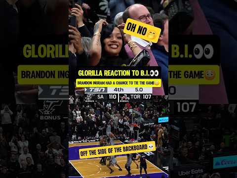 Ingram Clutch SHAQTIN on front of Glorilla😭