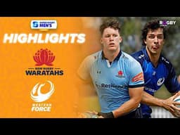 NSW Waratahs v Western Force Highlights | Super Rugby Next Gen | Round 1