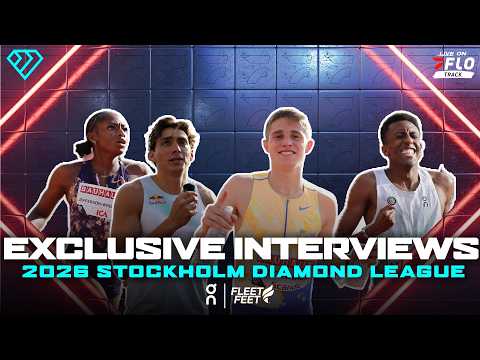 EXCLUSIVE INTERVIEWS at Stockholm Diamond League | 2026 Diamond League Post-Race Interview