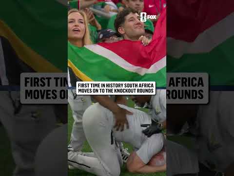 A moment for the history books
