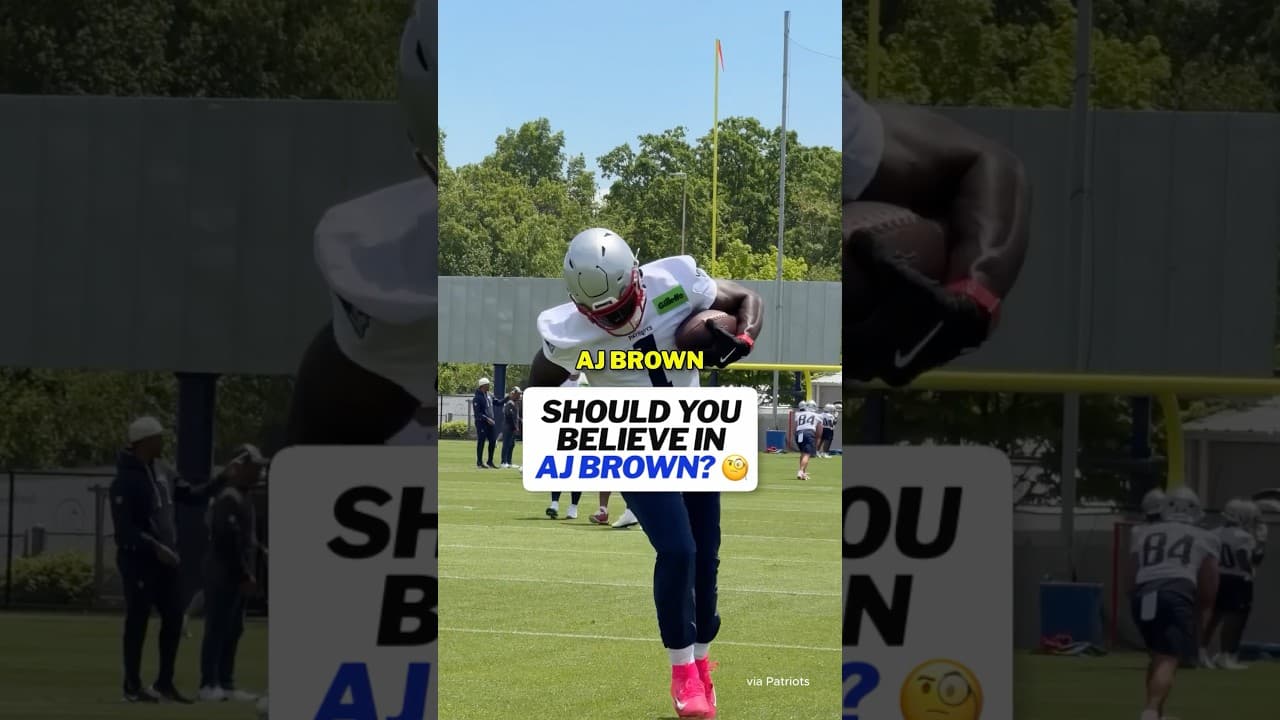 Adam took AJ Brown 17th overall in a mock draft. Here’s why… #mockdraft #nfl #fantasyfootball