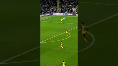 The Pass and the Finish 🥶🤝 #football #goals #mancity #premierleague #shorts #shortsfeed