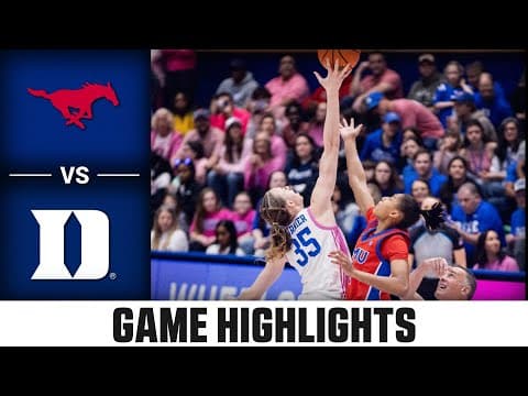 SMU vs. Duke Highlights | 2025-26 ACC Women's Basketball
