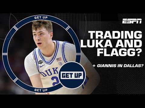 NBA Draft Lottery REACTIONS 🗣️ 'If I'm Nico Harrison, I'm TRADING THE PICK' - JWill 😲 | Get Up