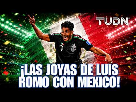 LUIS ROMO y sus mejores joyita de GOL con la Selección Mexicana | Mundial 2026 | TUDN