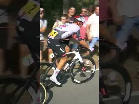 Juan Ayuso goes backwards 👀 Is the Spaniard eyeing up more breakaway heroics?