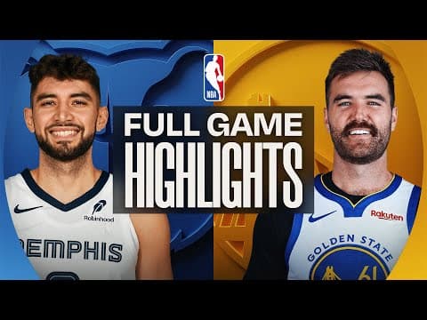 GRIZZLIES at WARRIORS | FULL GAME HIGHLIGHTS | February 9, 2026