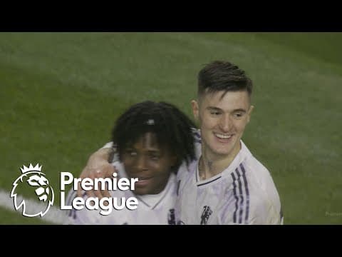 Benjamin Sesko bags second-half brace with one-touch finish v. Burnley | Premier League | NBC Sports