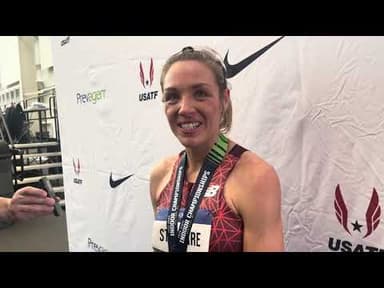 Elle St. Pierre Proud To Make U.S. Team For World Indoors, Finishes 2nd In U.S. 3000m Final