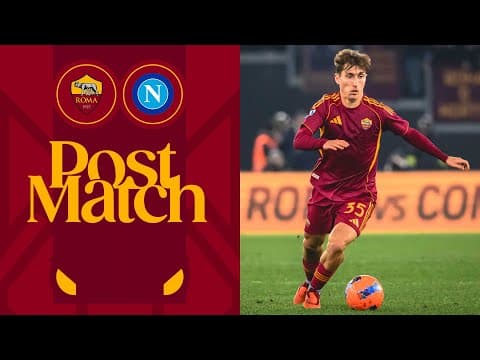 TOMMASO BALDANZI | INTERVISTA POST ROMA-NAPOLI