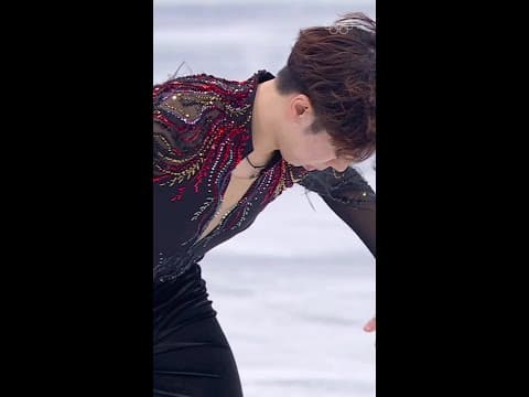 Shun Sato turns his emotions into pure artistry on the ice for Team Japan at #MilanoCortina2026!