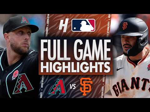 Arizona Diamondbacks vs San Francisco Giants - FULL GAME HIGHLIGHTS 🔥 May 25, 2026 MLB Season