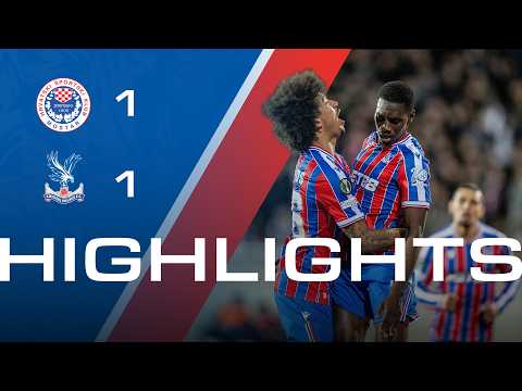 Zrinjski Mostar 1-1 Crystal Palace |  UEFA Conference League Match highlights