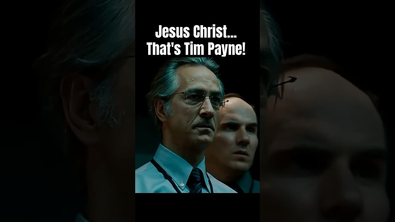Jesus Christ... That's Tim Payne!