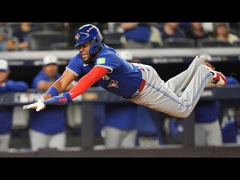 Vladimir Guerrero Jr. DIVES head-first into home plate as the Blue Jays rally AGAIN! (Full inning)