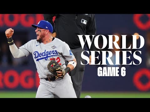 World Series Game 6 - Cinematic Highlight: Dodgers defeat Blue Jays 3-1