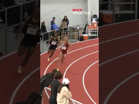 NCAA #5 from Boston College's Sydney Segalla. Goes 51.90 400m out of Heat 2 at the #BUTerrierClassic