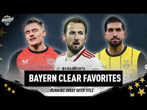 Bayern Running Away With Title, Can Leverkusen Catch Up? | Dortmund Slip Up in Top 4 Race | Matchday