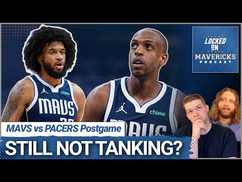 Why the Mavs REFUSED to Tank vs the Indiana Pacers | Khris Middleton Ends Dallas Mavericks' Streak