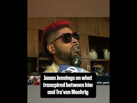 Jauan Jennings responded to the postgame altercation between him and Tre’von Moehrig