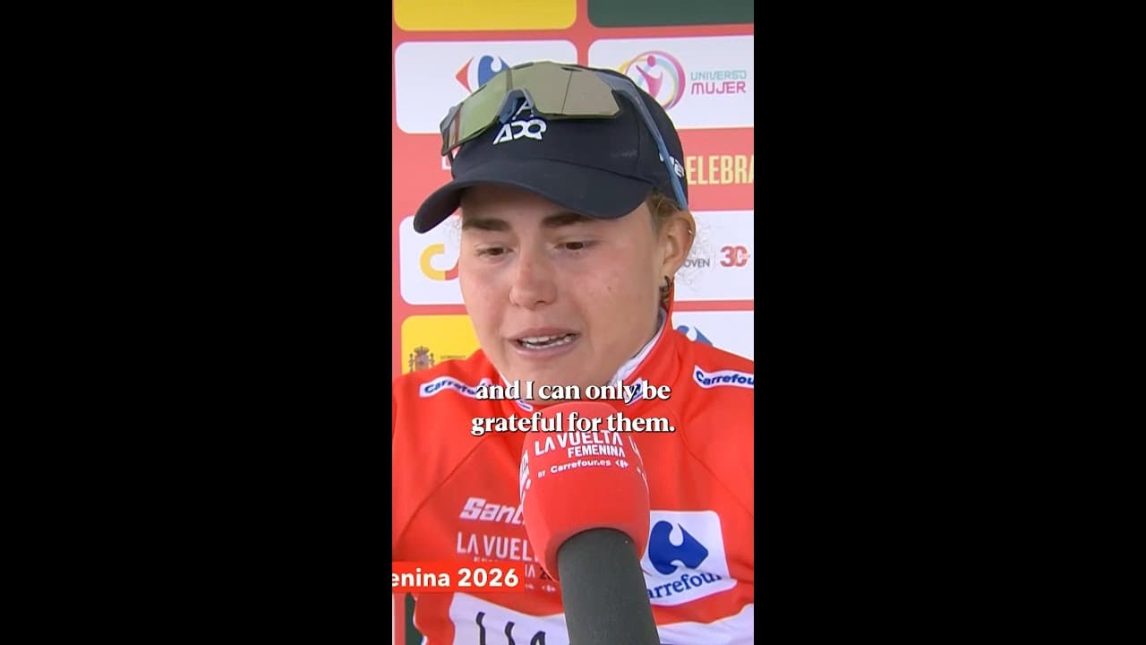 Paula Blasi simply cannot believe what she has achieved 🤩🇪🇸